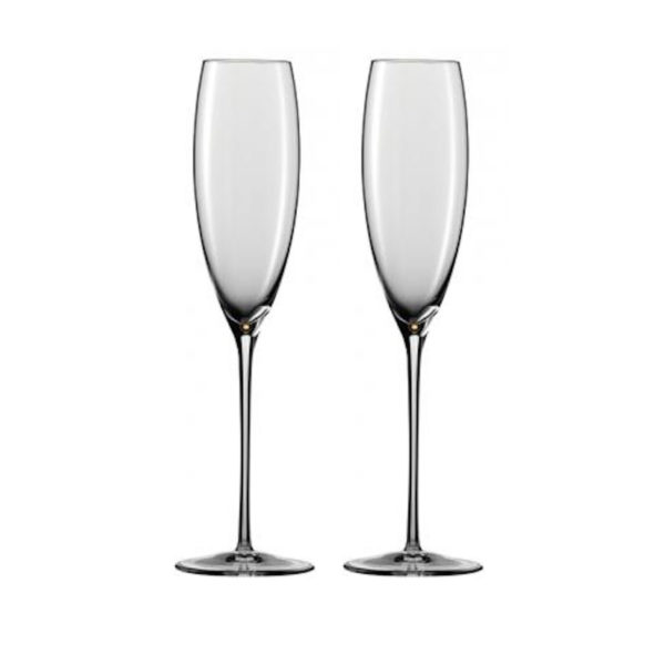 SZ109586 1 - Set de 2 Copas de Champagne de Cristal Modelo Enoteca de 214ml - SCHOTT ZWIESEL - - D'Cocina