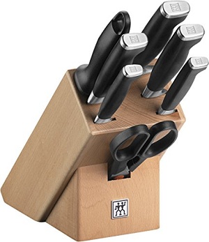51SkMh71FYL - Bloque de cuchillos de 8 Pzas Modelo TWIN® Four Star II -ZWILLING - - D'Cocina