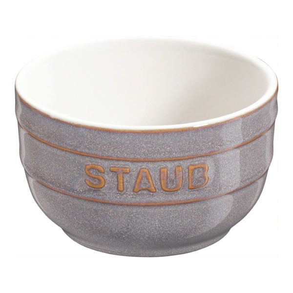 ST40511 860 0 01 - Set de 2 Mini Bowls de Cerámica de 9 cm Gris -STAUB - - D'Cocina