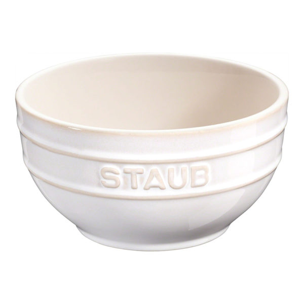 ST40511 861 0 01 - Bowl Antique de Cerámica de 14 cm Blanco - STAUB - - D'Cocina