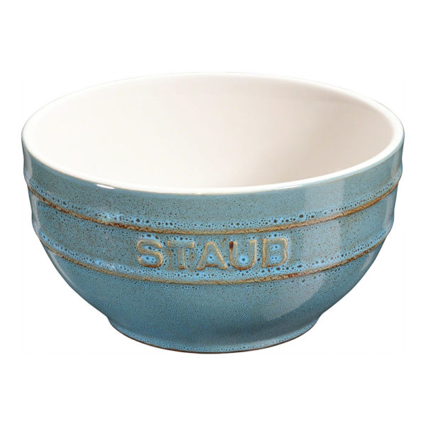 ST40511 864 0 01 - Bowl Antique de Cerámica de 14 cm Turquesa - STAUB - - D'Cocina