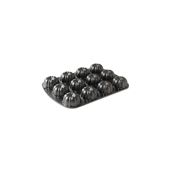 NW52824 3 - Molde para 12 Mini Bundt Color Negro - NORDICWARE - - D'Cocina