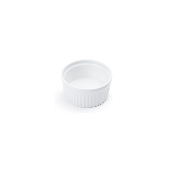 FR3907 01 - Ramekin de Cerámica 10 cm Color Blanco - FOX RUN - - D'Cocina