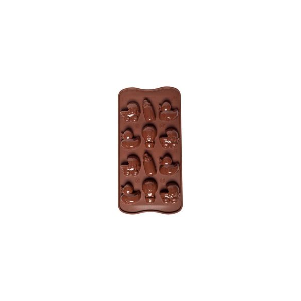 SK22131770065 01 - Molde de Silicona para Chocolate Choco Baby - SILIKOMART - - D'Cocina
