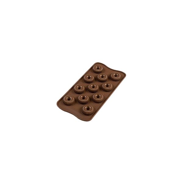 SK22149770065 01 - Molde de Silicona para Chocolate Choco Crown - SILIKOMART - - D'Cocina