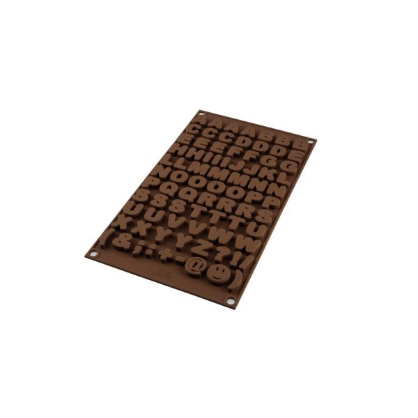 SK26169770065 01 - Molde de Silicona para Chocolate Choco ABC - SILIKOMART - - D'Cocina
