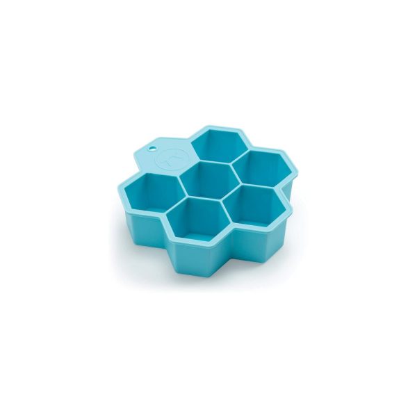 OU76634 01 - Molde Hexagonal para Hielos XL de Silicona - OUTSET - - D'Cocina