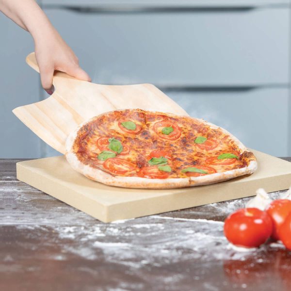 OUQZ42 1 - Piedra Rectangular para Pizza 35x40cm - OUTSET - - D'Cocina