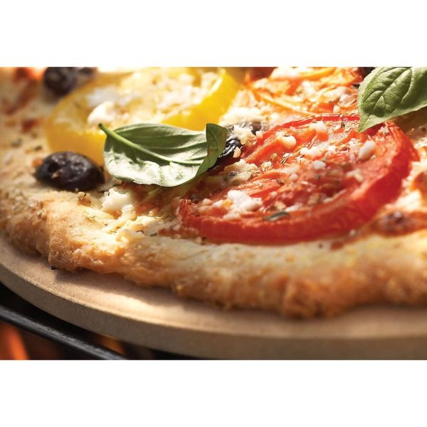 OUQZ44 02 - Piedra Redonda para Pizza 33 cm - OUTSET - - D'Cocina