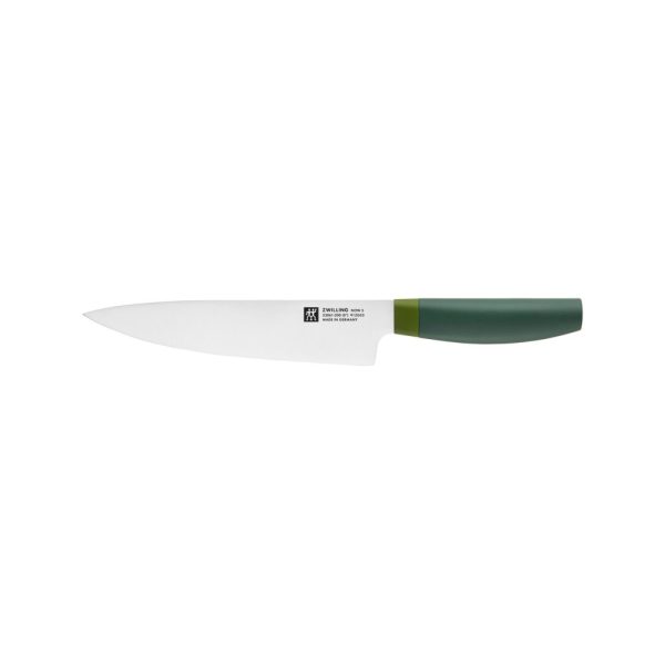 ZW53061 201 0 01 - Cuchillo de Chef 20 cm Color Verde Modelo Zwilling Now S - ZWILLING - - D'Cocina