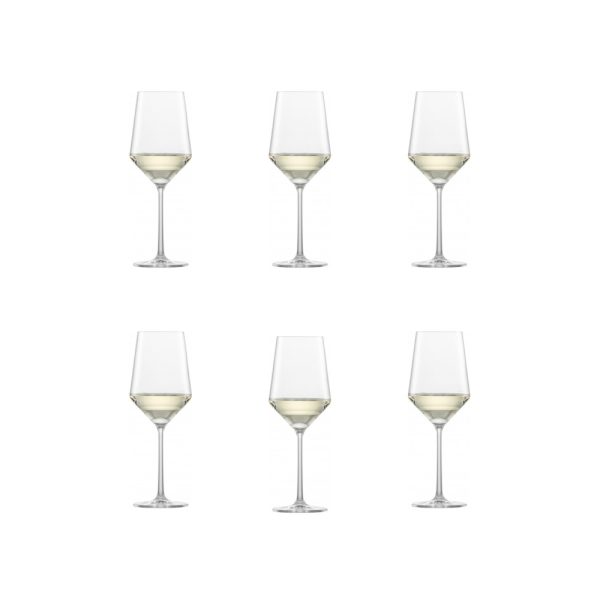 SZ112412 01 - Set de 6 Copas para Vino Blanco Sauvignon Blanc 408 ml Modelo Pure - SCHOTT ZWIESEL - - D'Cocina