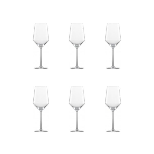 SZ112412 02 - Set de 6 Copas para Vino Blanco Sauvignon Blanc 408 ml Modelo Pure - SCHOTT ZWIESEL - - D'Cocina