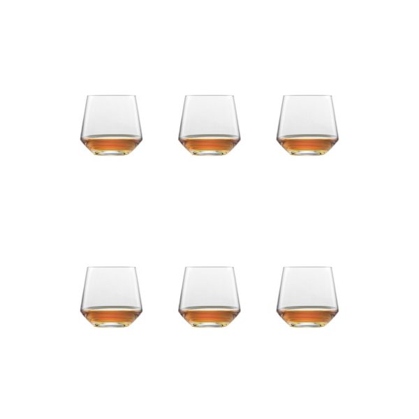 SZ112417 01 - Set de 6 Vasos para Whisky 389 ml Modelo Pure - SCHOTT ZWIESEL - - D'Cocina