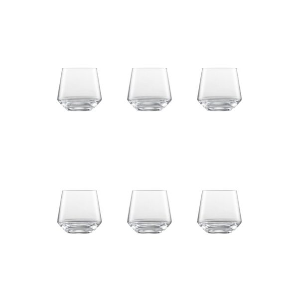 SZ112417 02 - Set de 6 Vasos para Whisky 389 ml Modelo Pure - SCHOTT ZWIESEL - - D'Cocina