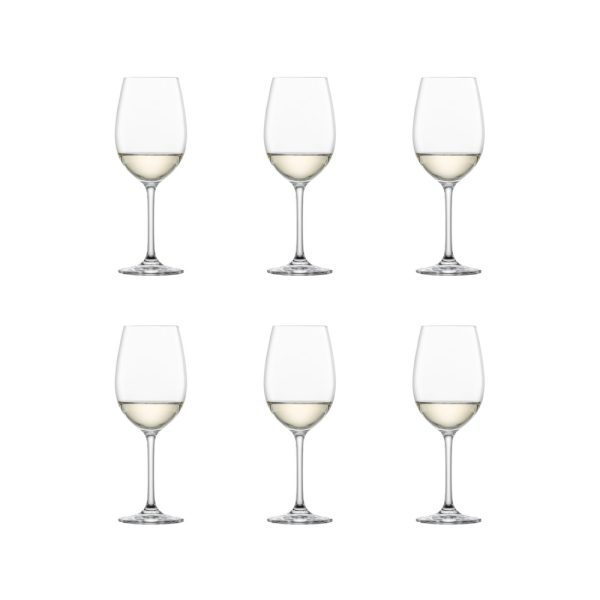 SZ115586 01 - Set de 6 Copas para Vino Blanco 349 ml Modelo Ivento - SCHOTT ZWIESEL - - D'Cocina