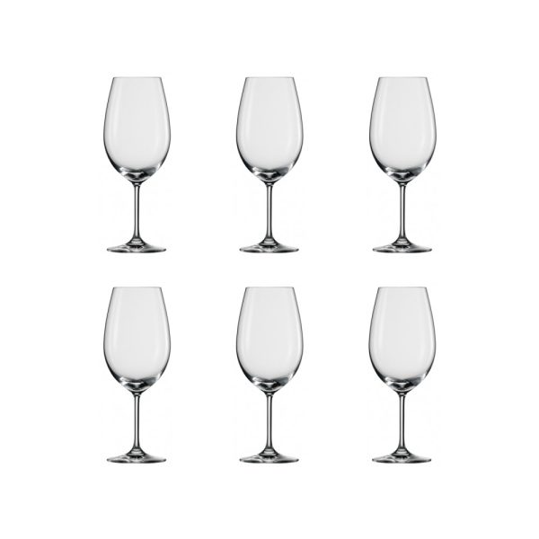 SZ115588 02 - Set de 6 Copas para Vino Tinto Bordeaux 633 ml Modelo Ivento - SCHOTT ZWIESEL - - D'Cocina