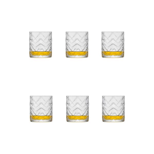 SZ121667 01 - Set de 6 Vasos para Whisky 343 ml Modelo Fascination - SCHOTT ZWIESEL - - D'Cocina