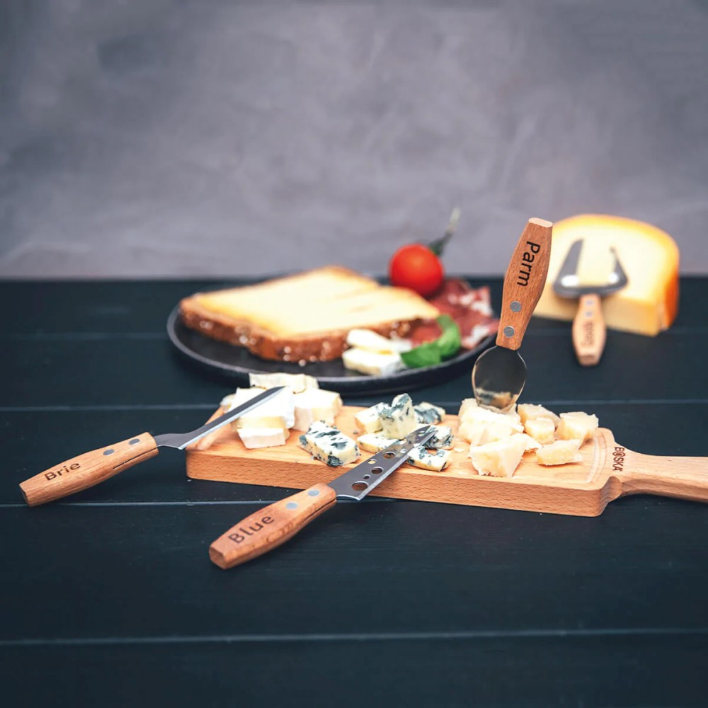 Set Cuchillos para queso Mini Genova BOSKA - La Trampa del Ratón