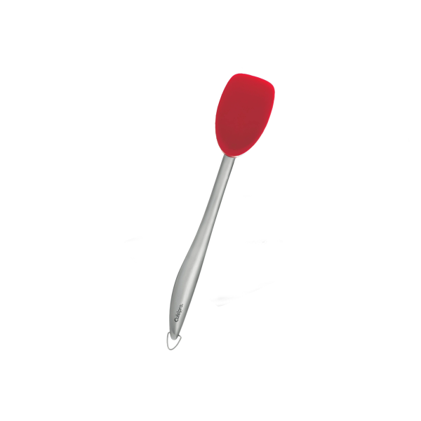 CS74683805 2 - Cuchara 29.2 cm de Silicona y Acero Inoxidable Color Rojo - CUISIPRO - - D'Cocina