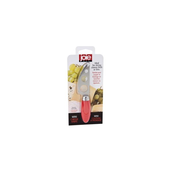 JO26634 RD 01 - Mini Cuchillo para Quesos Semi Suaves Color Rojo - JOIE - - D'Cocina