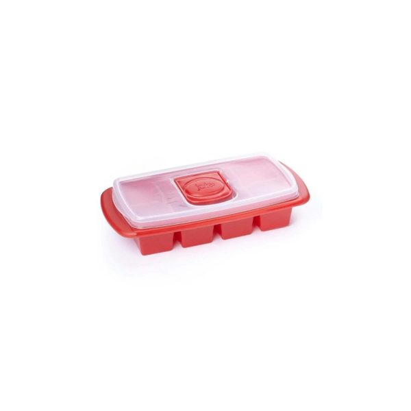 JO29105 RD 01 - Molde para 8 Cubos de Hielo XL Color Rojo - JOIE - - D'Cocina