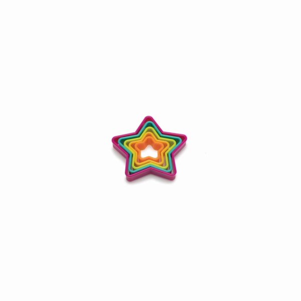 JO83005 01 - Set de 5 Cortadores para Galletas de Estrella Modelo Star - JOIE - - D'Cocina