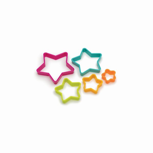 JO83005 02 - Set de 5 Cortadores para Galletas de Estrella Modelo Star - JOIE - - D'Cocina