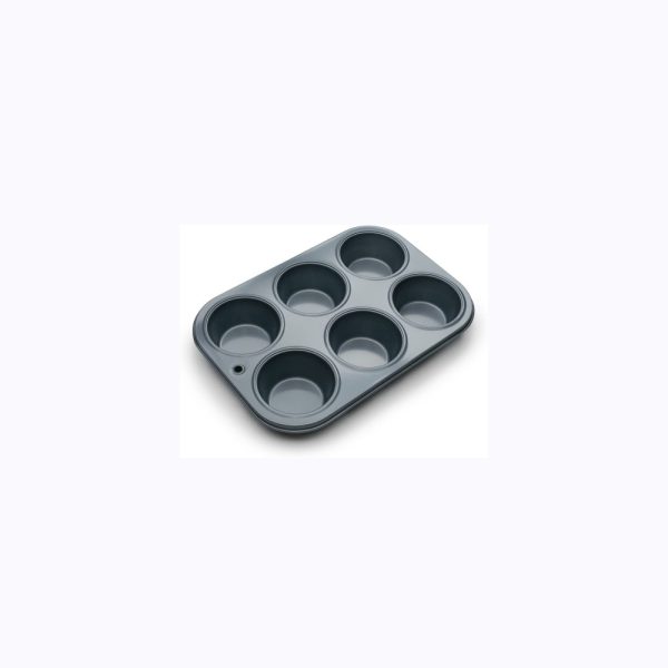 FR4454 01 - Molde para 6 Muffins Antiadherente - FOX RUN - - D'Cocina