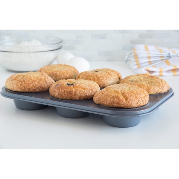 FR4454 05 - Molde para 6 Muffins Antiadherente - FOX RUN - - D'Cocina