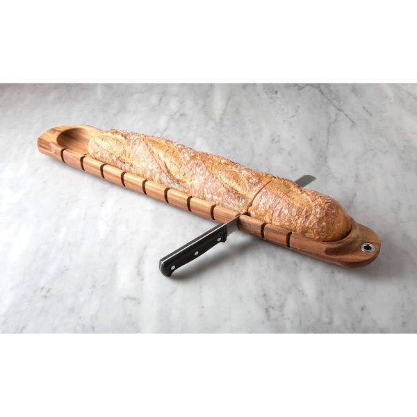 IR28155 04 - Tabla para Baguette de Madera Modelo Avignon - IRONWOOD - - D'Cocina