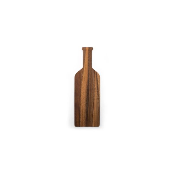 IR28441 03 - Tabla para Quesos de Botella de Vino de Madera 40 x 13 cm - IRONWOOD - - D'Cocina