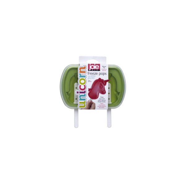 JO16159 GN 02 - Molde de Silicona para 2 Helados de Unicornio Color Verde Modelo Unicorn - JOIE - - D'Cocina