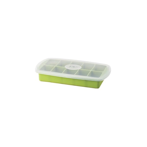JO29110 GN 01 - Molde para 10 Cubos de Hielo de Silicona Color Verde - JOIE - - D'Cocina