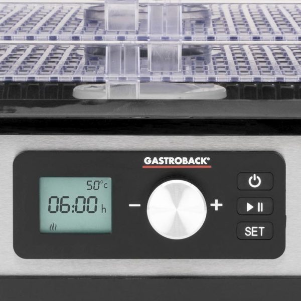 GB46600 05 - Deshidratador de Alimentos Modelo Design Natural Plus - GASTROBACK - - D'Cocina