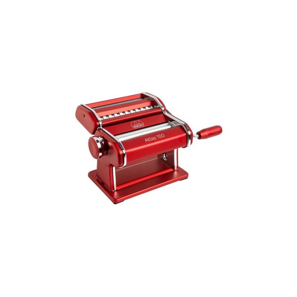 MCAT 150 RSO 01 - Máquina para Pasta Color Rojo Modelo Atlas 150 - MARCATO - - D'Cocina