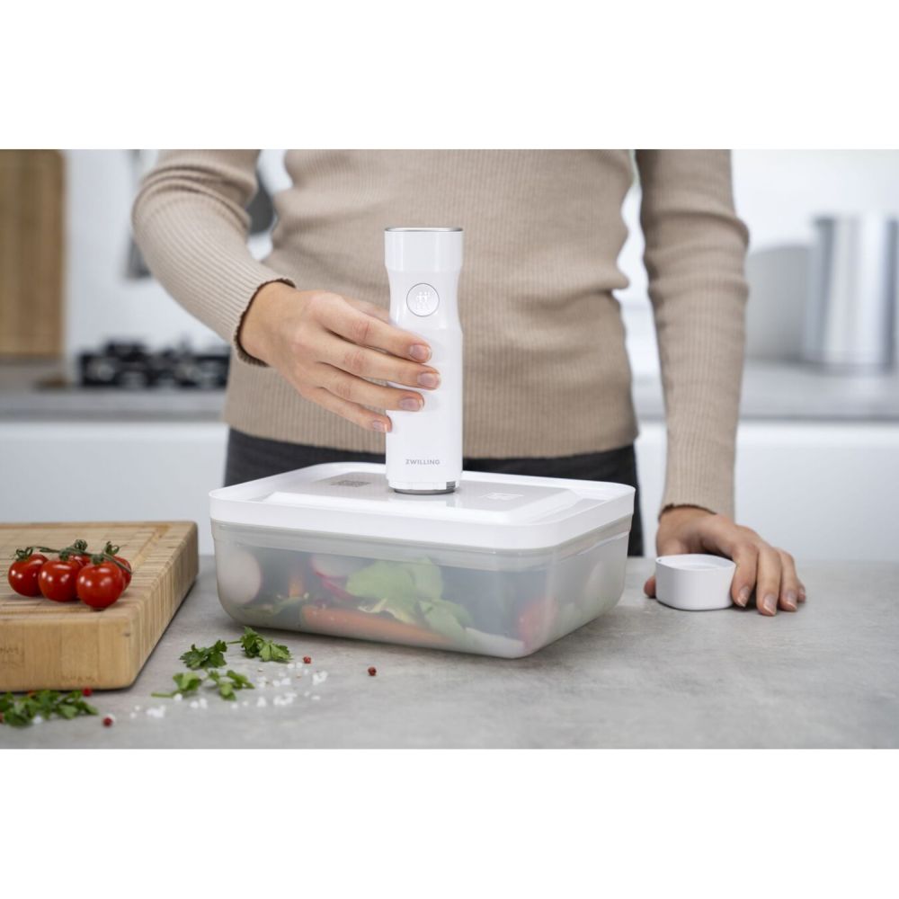 Táper al Vacío de Plástico para Refrigerador Color Gris Modelo Fresh & Save  - ZWILLING | D'Cocina