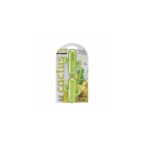 GANCHOS - Clips para Bolsas Modelo Cactus - JOIE - - D'Cocina