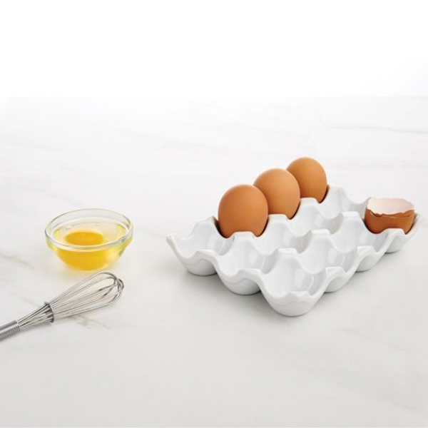HUEVOS 2 - Recipiente para Huevos de Cerámica - HIC - - D'Cocina