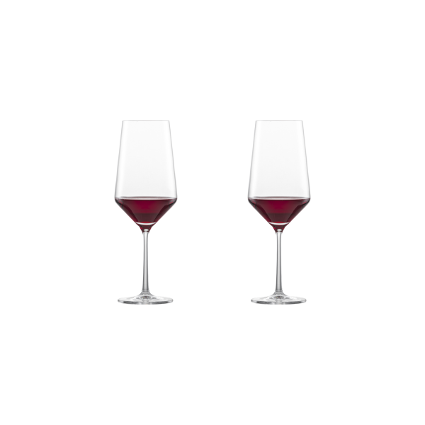 SZ122321 2 2 - Set de 2 Copas para Vino Tinto Bordeaux 680ml Pure - SCHOTT ZWIESEL - - D'Cocina