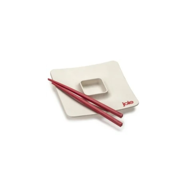 JO68111 RD 1 - Palillos de Bamboo para Sushi de Color Rojo - JOIE - - D'Cocina