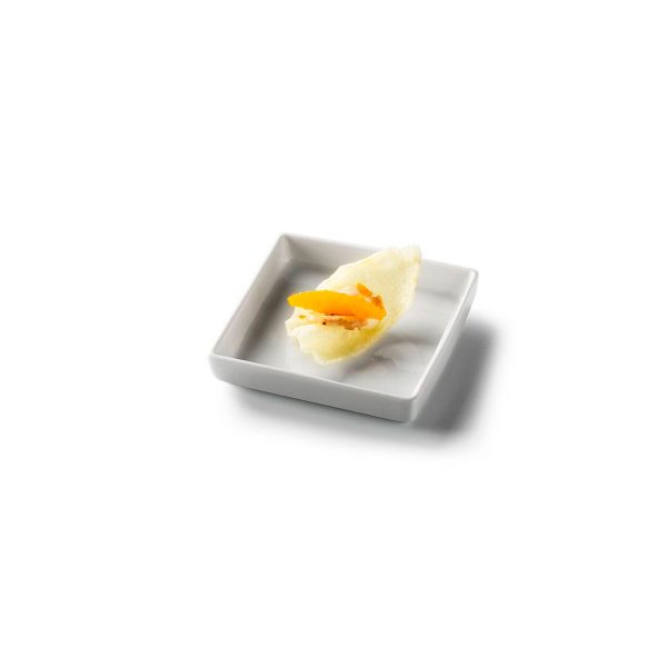 POV000 0509 - Plato Cuadrado modelo Kioto de 9 x 9 cm de Porcelana - PORDAMSA - - D'Cocina