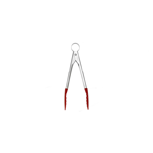 CS74708505 - Mini Pinzas Piccolo de Silicona de 17.8cm Color Rojo - CUISIPRO - - D'Cocina