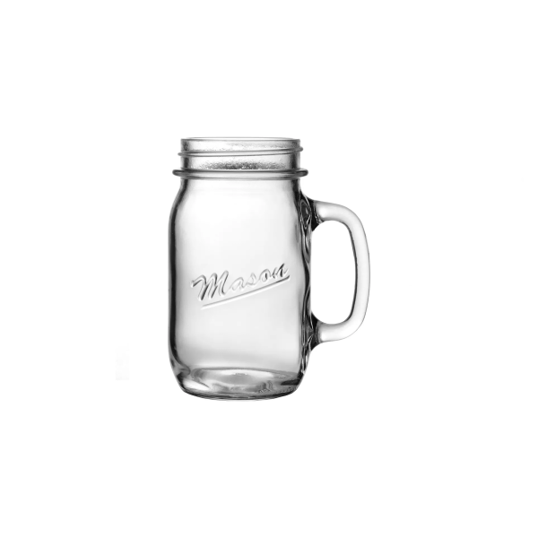 FR79107 - Vaso de Vidrio Modelo Mason Jar - FOX RUN - - D'Cocina